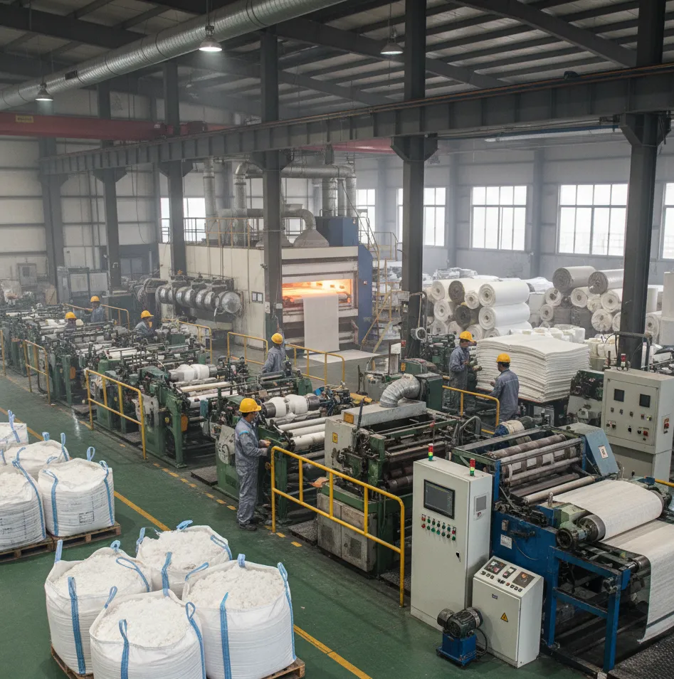 Ceramic fiber textile industries