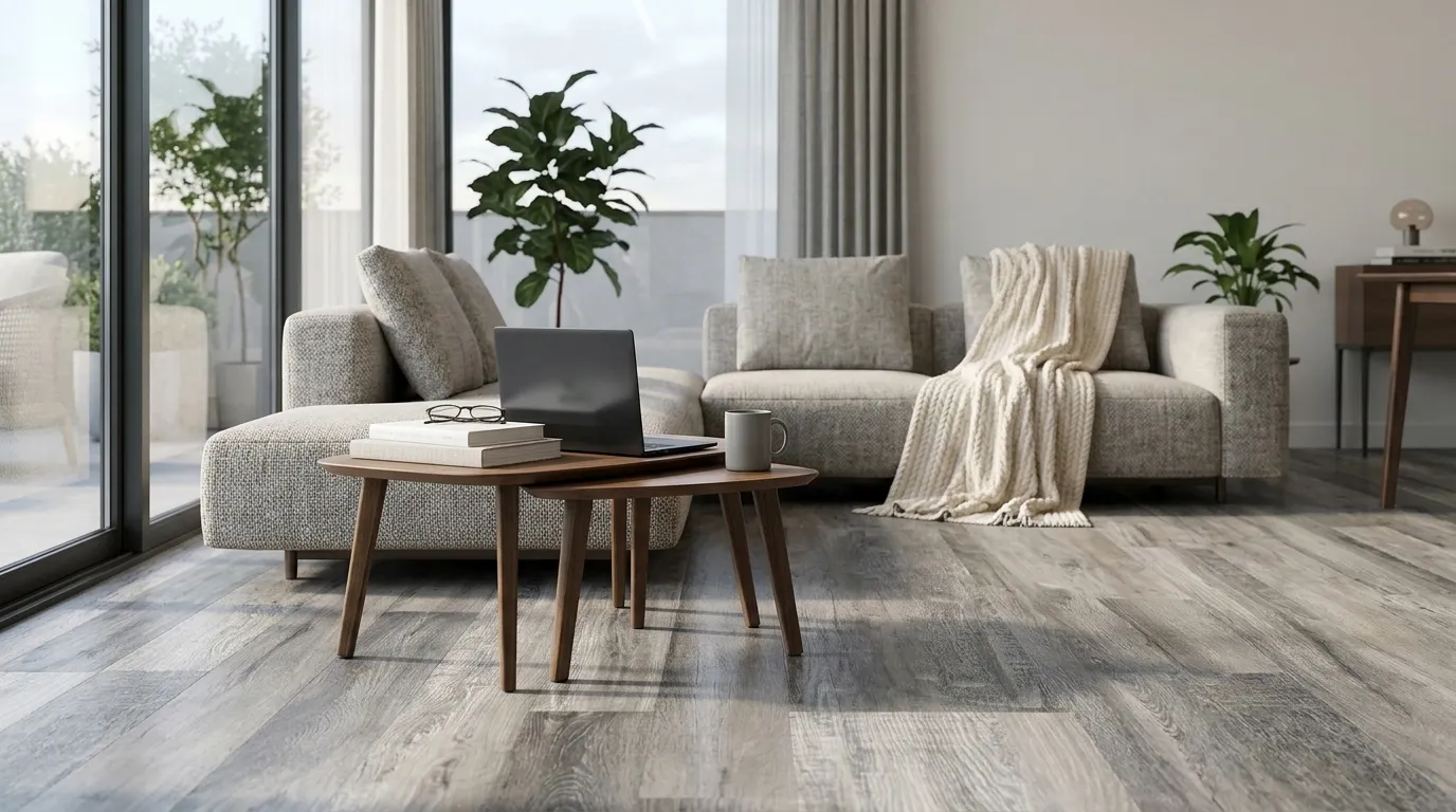 SPC flooring manufacturer in India production line